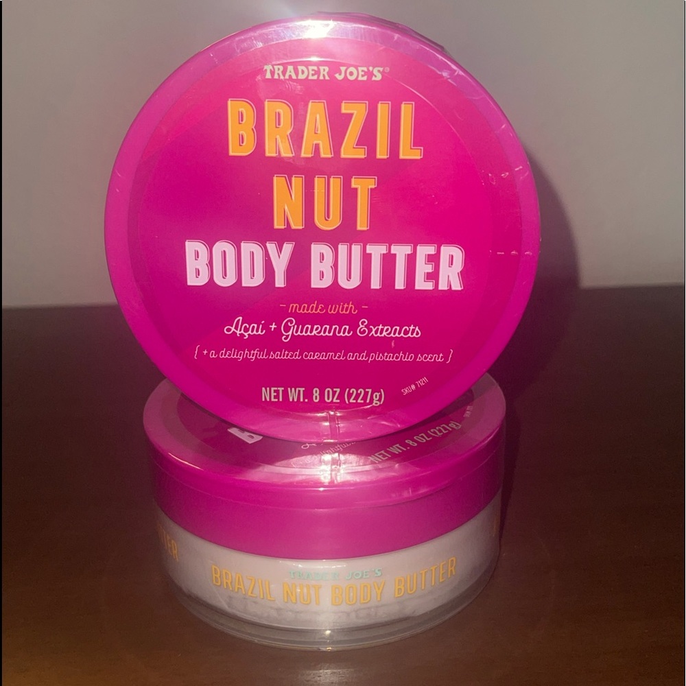 🆕 2 Pcs Brazil Nut Body Butter TRADER JOE’S